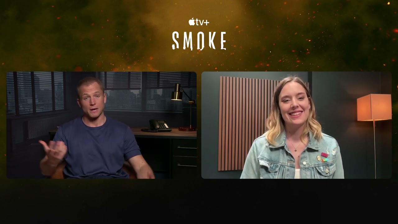 Taron Egerton on Apple TV's Smoke