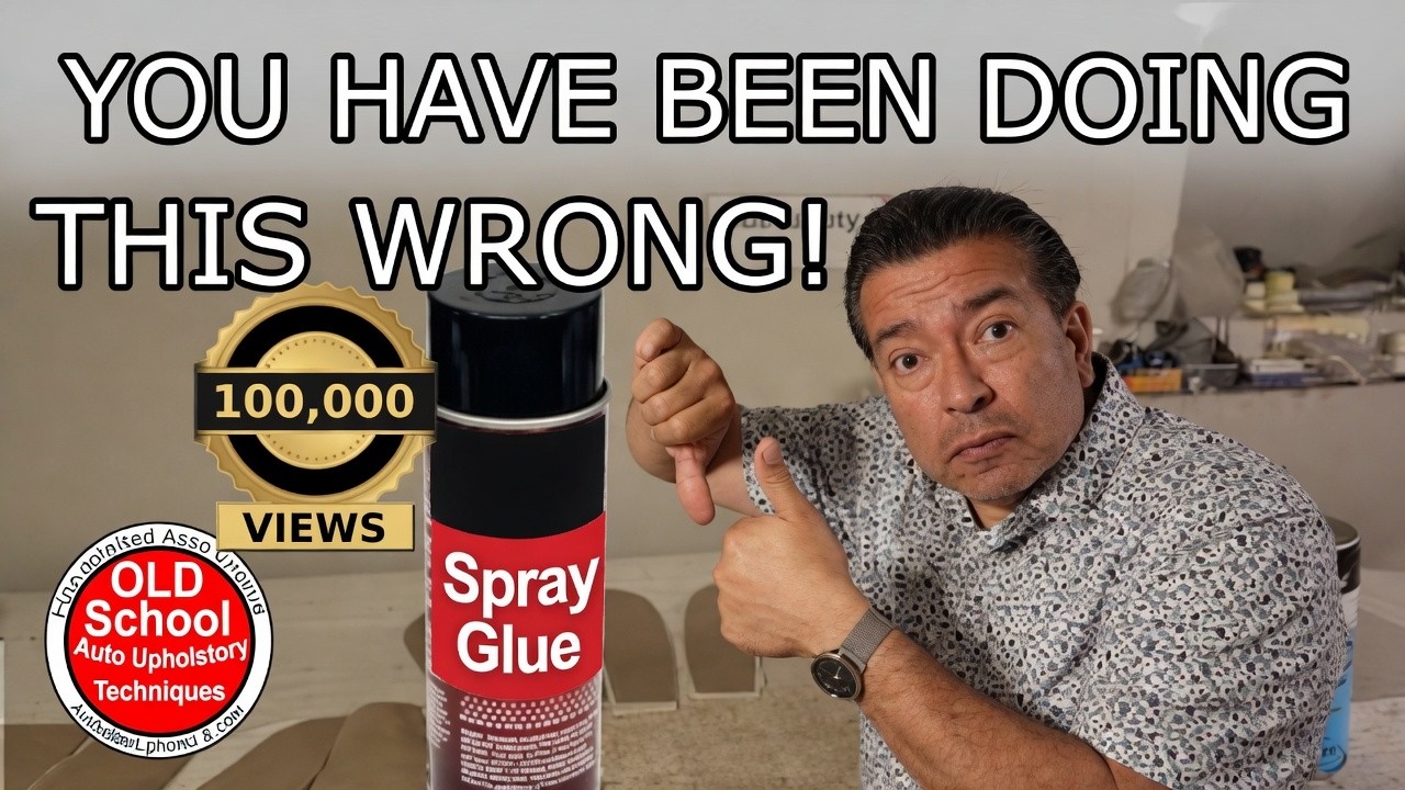 Using Unreliable Spray Can Adhesive? Try This Upholstery Glue Instead