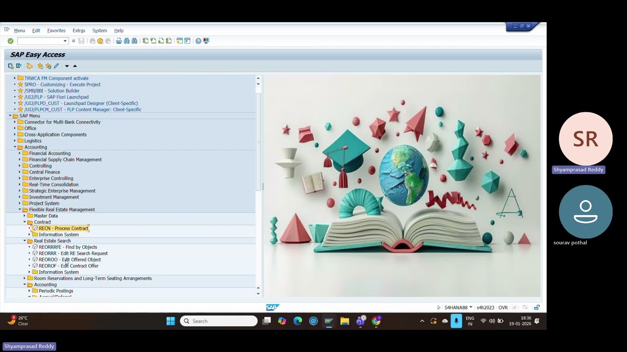 SAP RE-FX Intercompany Lease | Contract Setup to Monthly Posting (Real Example