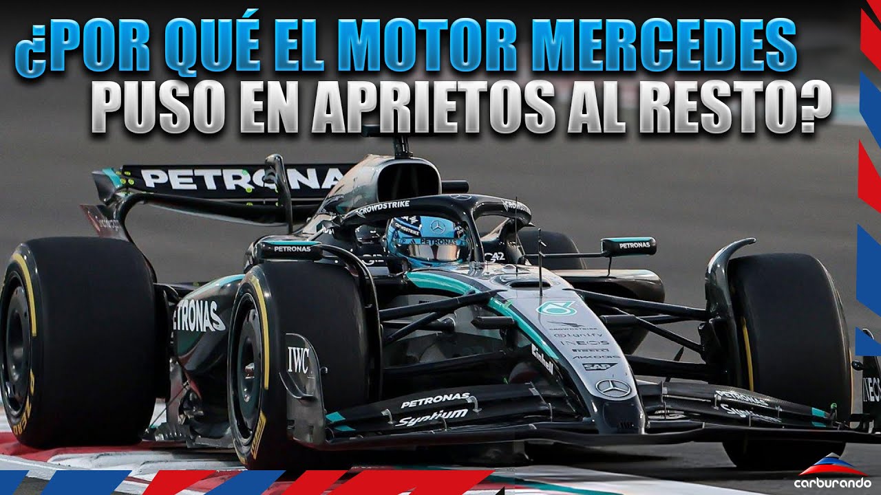 F1 | La clave de Mercedes para lograr el motor más potente