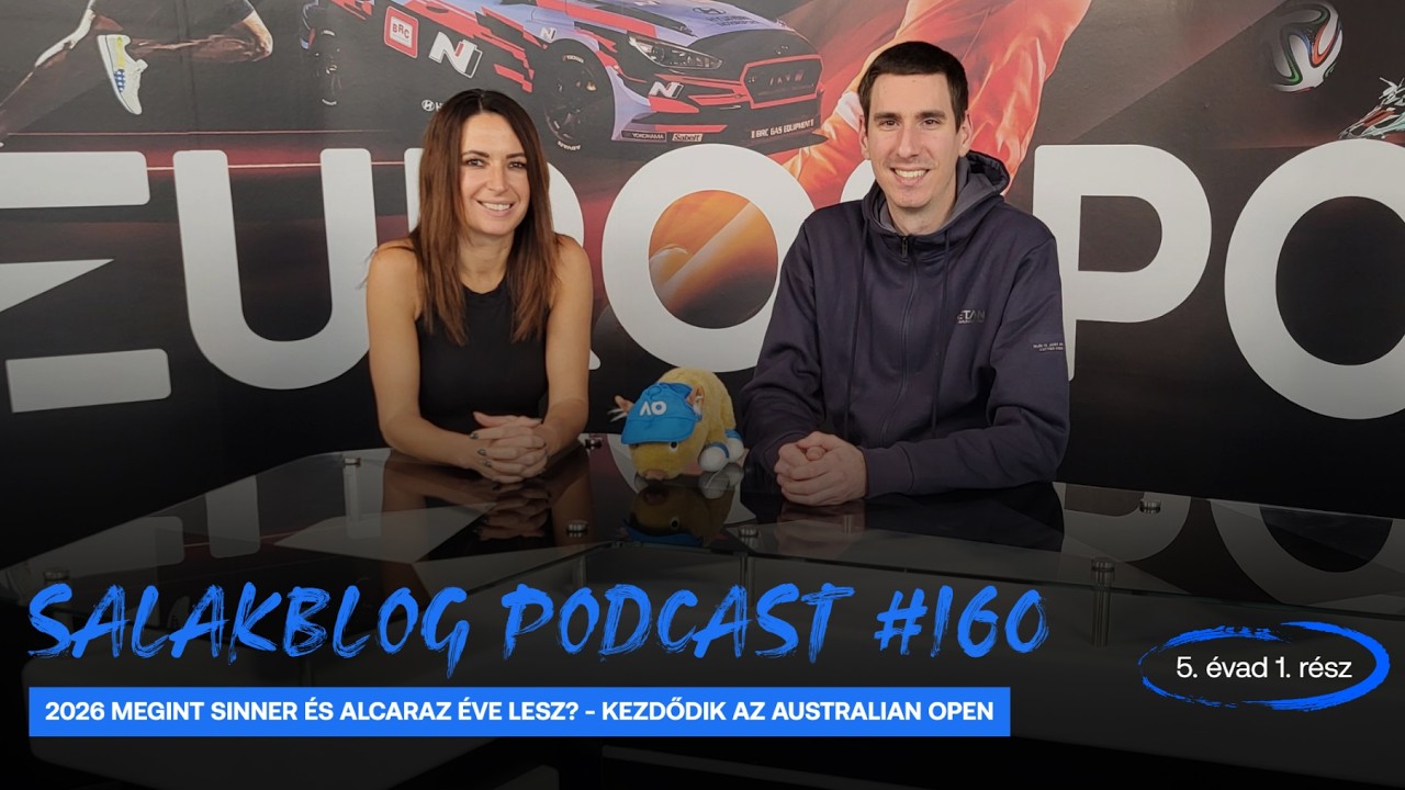2026 megint Sinner és Alcaraz éve lesz? - kezdődik az Australian Open – Salakblog #160