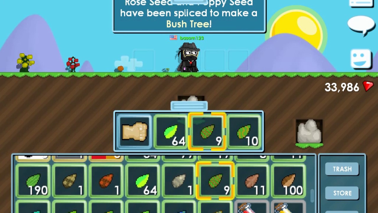 how to make blue block on growtopia step by step