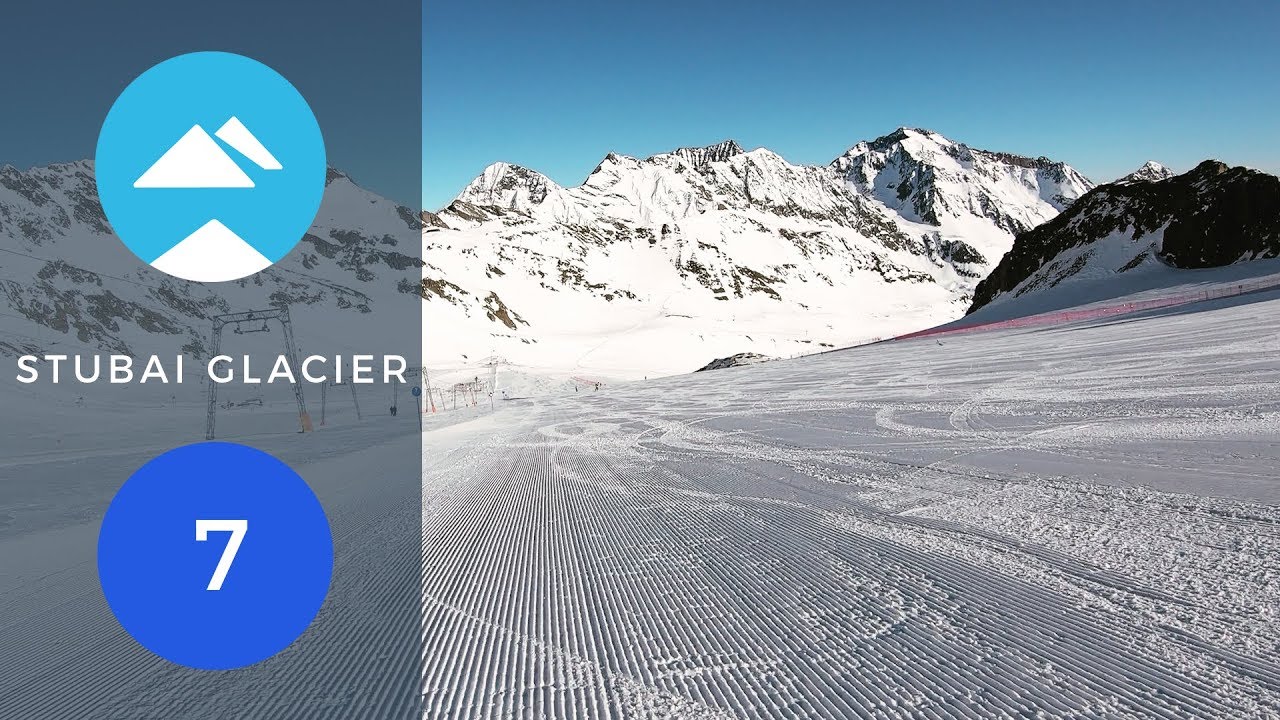 Blue 7 | Stubai Glacier, Austria | Piste View