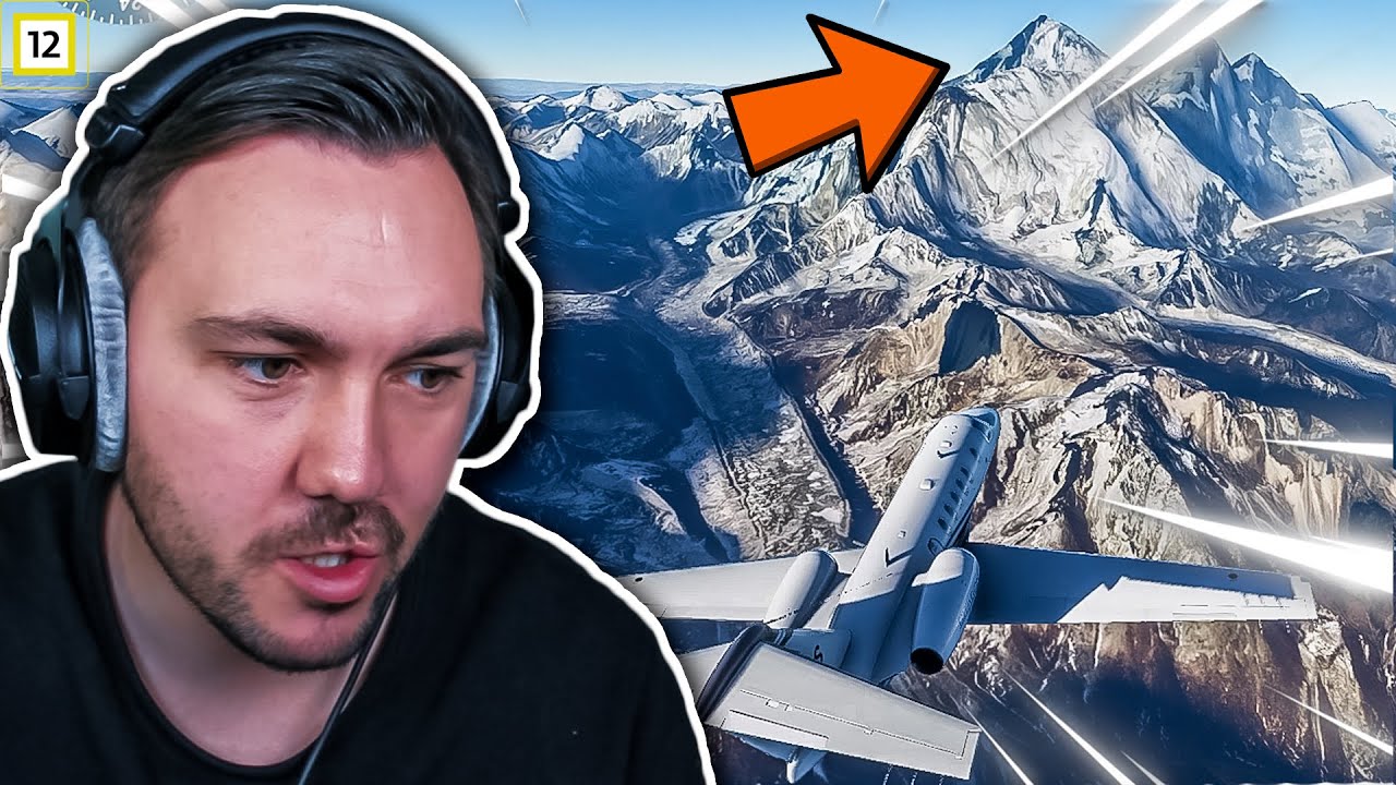 Jeg Landet Et Fly På Toppen Av Mount Everest