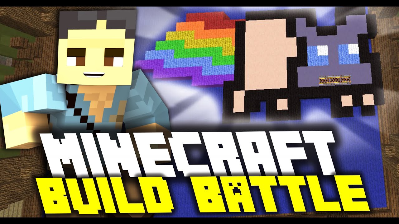 MINECRAFT: BUILD BATTLE - IL NYAN CAT & IL KARATEKA LEGGENDARIO!!!