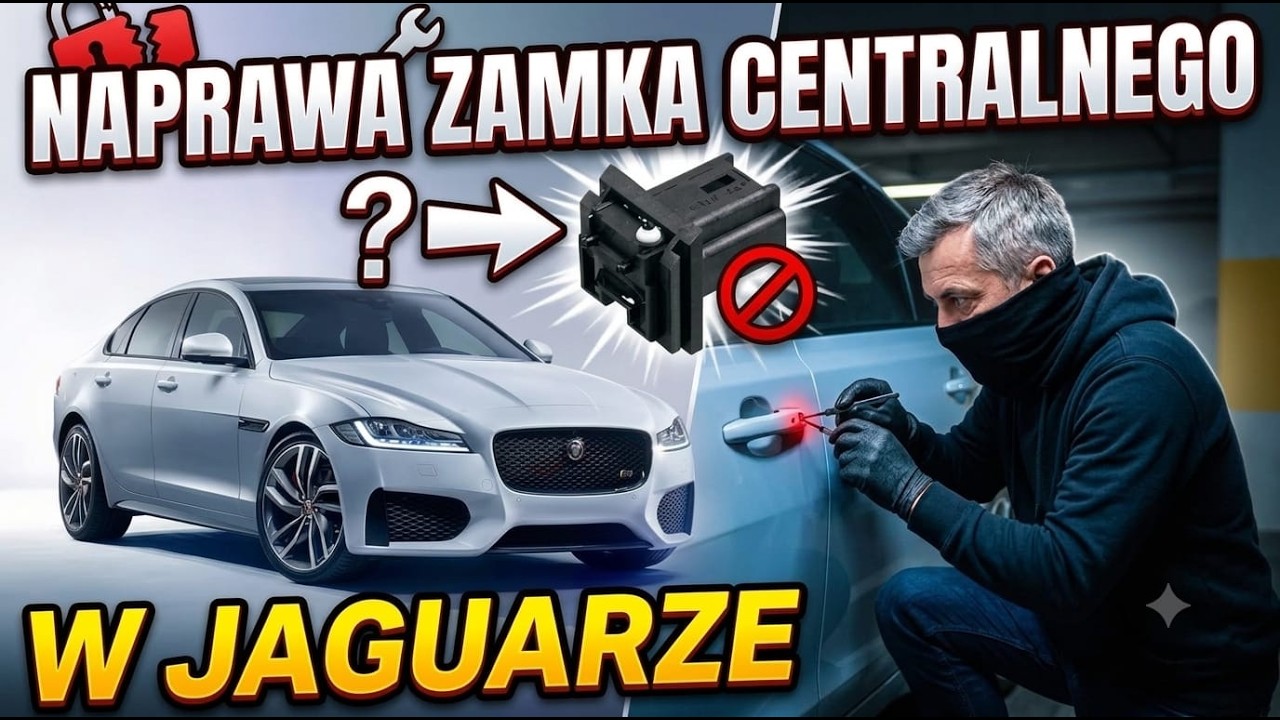 Jaguar XF nie działa centralny zamek po odłączeniu akumulatora. Jak naprawić?