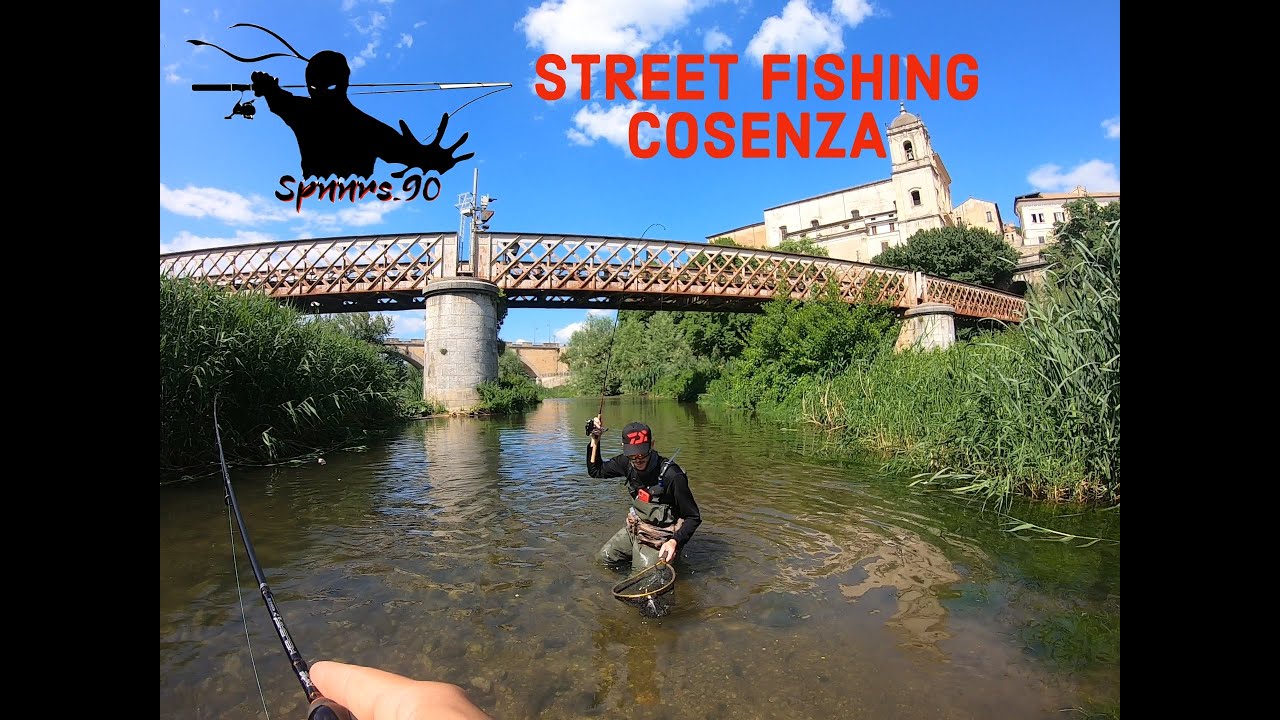 STREET FISHING COSENZA - CALABRIA Light Spinning URBAN TROUT