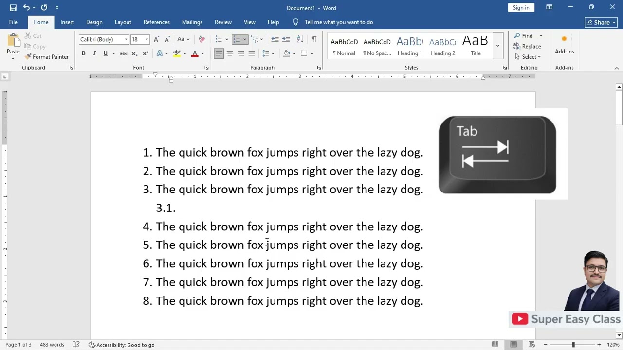 Word Paragraph Group