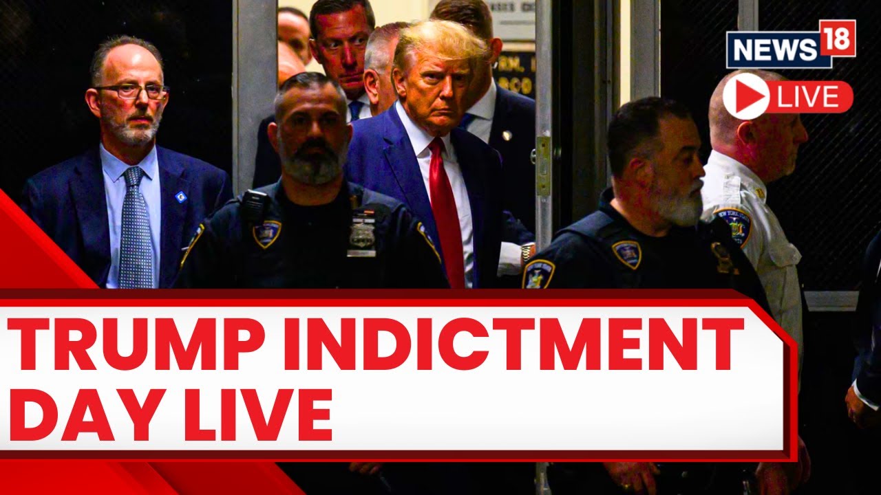 Donald Trump Under Arrest | Donald Trump Indictment Live | Trump Appears At Court | USA News Live