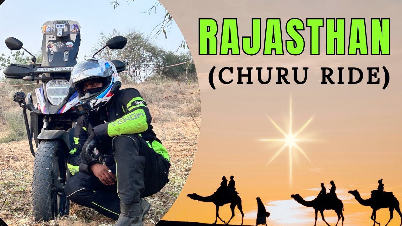 Churu Ride Rajasthan| Desert Roads, Heritage & Adventure!&rdquo;