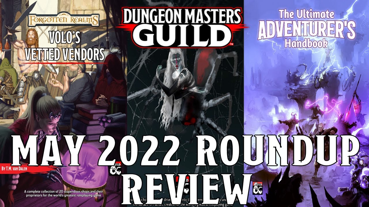 DM's Guild Roundup Review May 2022 | Nerd Immersion