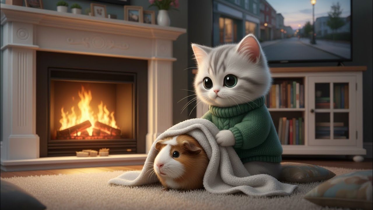 A Rainy Day Turned Into a Beautiful Friendship 🐱🐹 | Most Heartwarming Story Ever