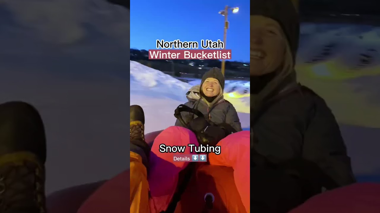 What is on your Northern Utah winter bucket list?? #shorts #utah #saltlakecity
