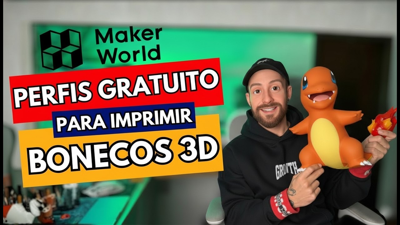 PERFIS DE MODELOS GRATUITOS PARA IMPRIMIR SEUS BONECOS 3D - MAKER WORLD