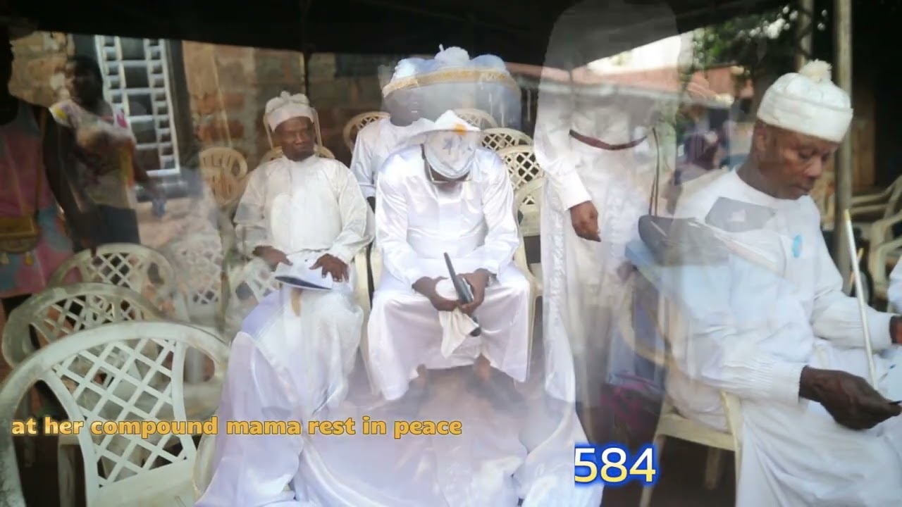 The burial ceremony of late senior mother illech  2025
