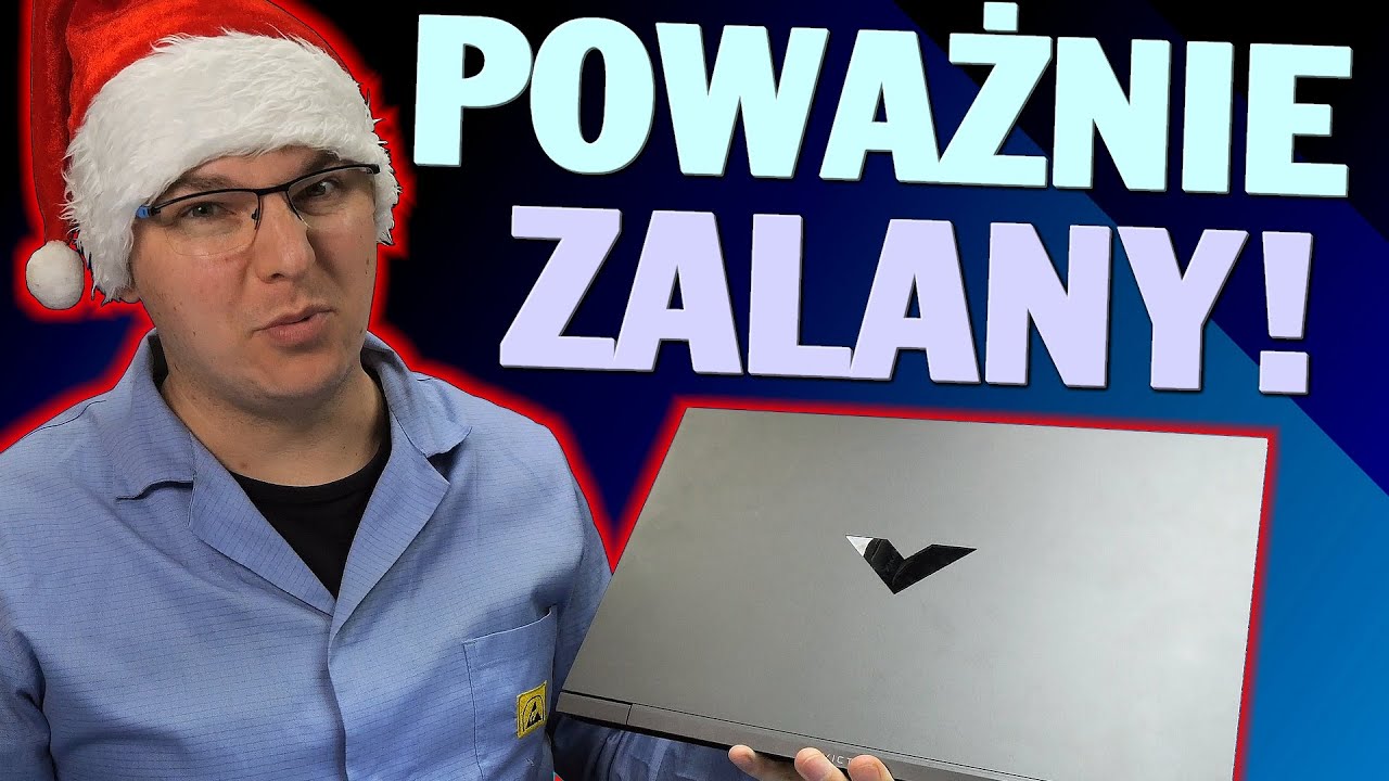 POWAŻNIE ZALANY #hp VICTUS! NIE TEGO SIĘ SPODZIEWAŁEM...!
