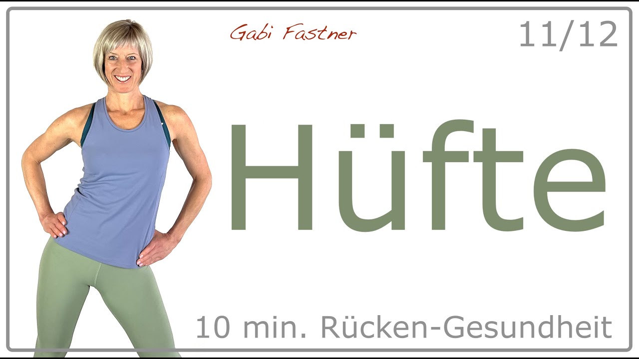 11/12💈10 min. H&uuml;fte mobilisieren | ohne Ger&auml;te im Stehen