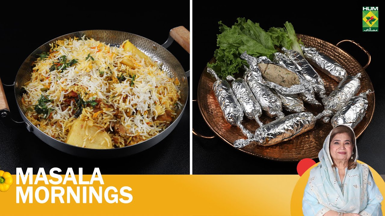 Foil Kabab & Khatri Biryani | Shireen Anwar | Masala Mornings | 15 Sept 25 | Masala Tv