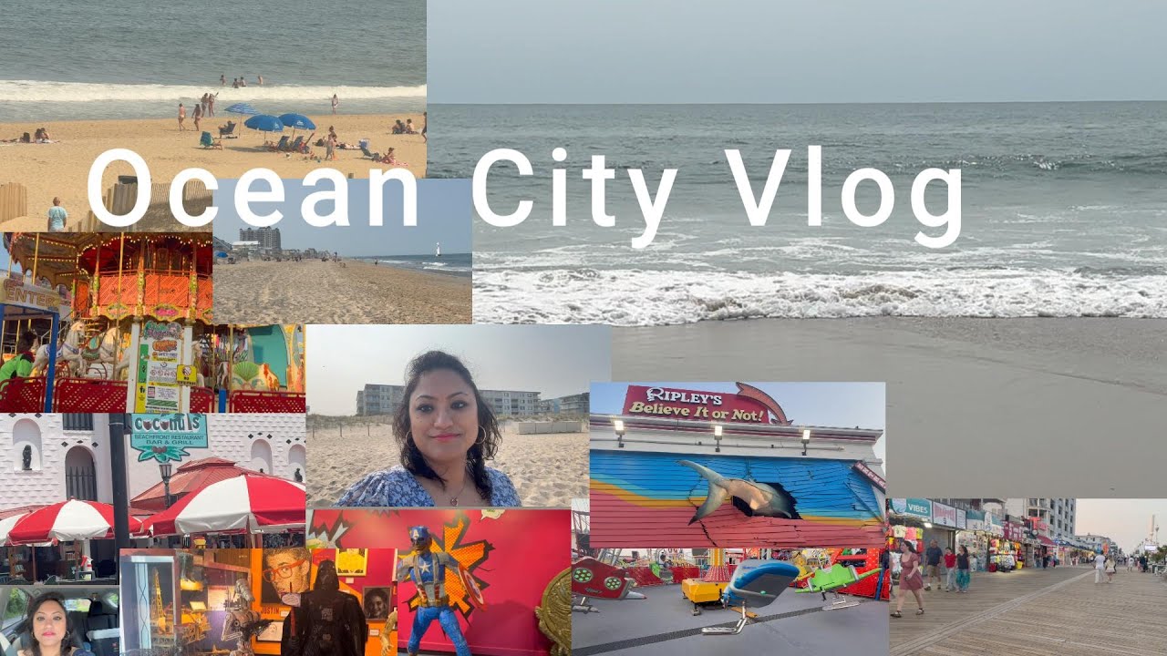 Ocean City Vlog - Ripley's Believe it or not, Beach, Boardwalk, and more