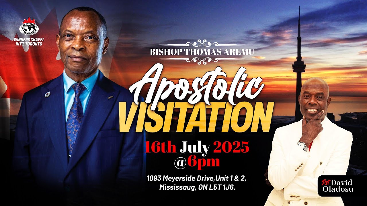 WCITO LIVE🔴: Mid-Week Apostolic Visitation Service with Bishop Thomas Aremu || July 16th, 2025.