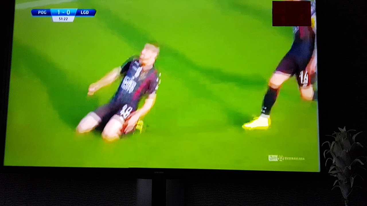Pogoń Szczecin  - Lechia Gdańsk  bramka na 1:0  Walukiewicz