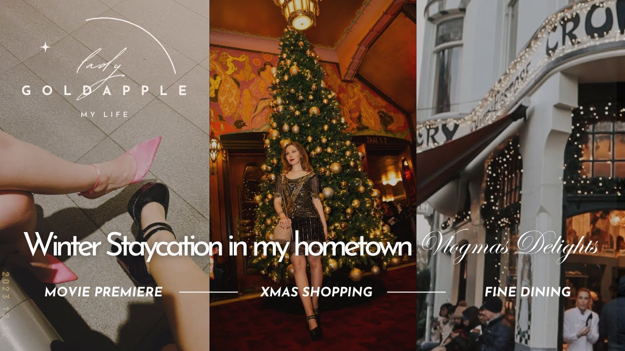 Winter Staycation in my hometown Amsterdam |  Vlogmas Delights ❄️🎄