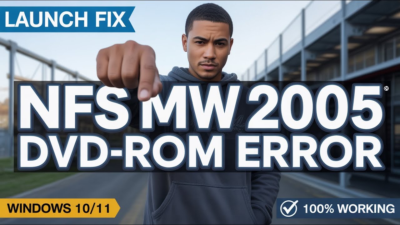 How to Fix &ldquo;Please Insert the Correct DVD-ROM&rdquo; Error in NFS Most Wanted (2005) &ndash; 2026