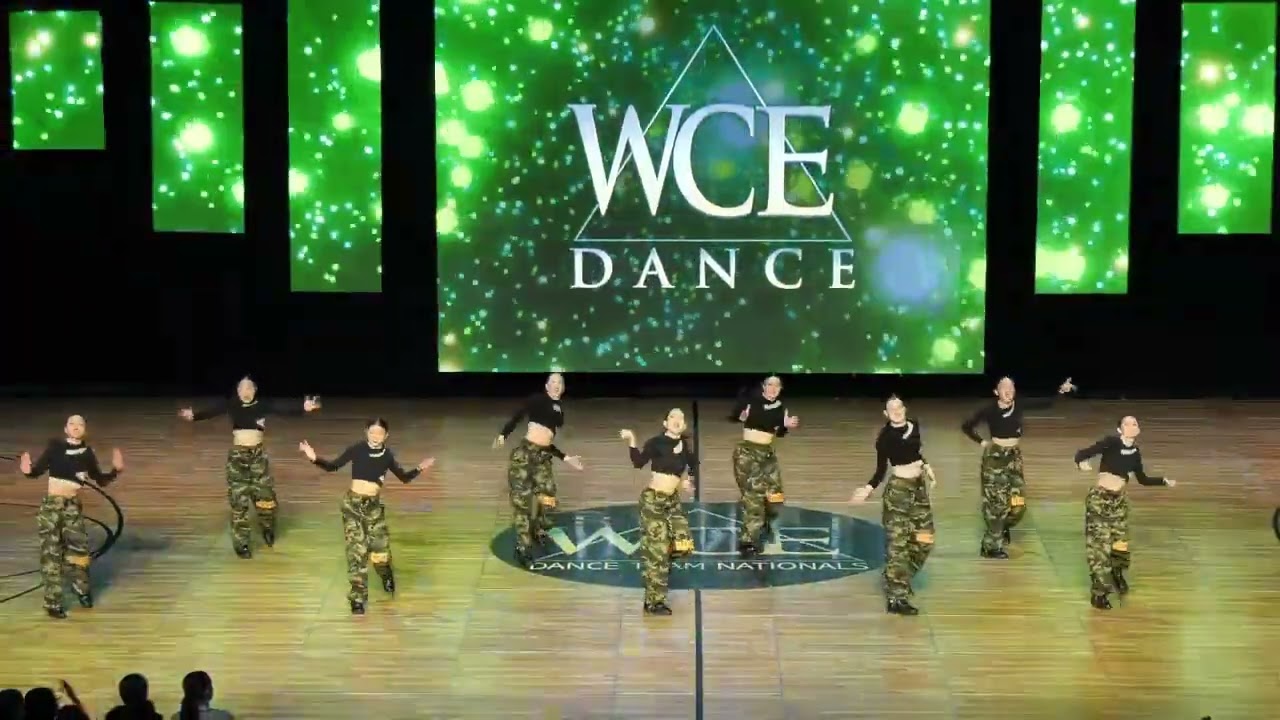 WCE 2025 Dance Team Nationals 1st Place Small Hip Hop Gold Torrey Pines