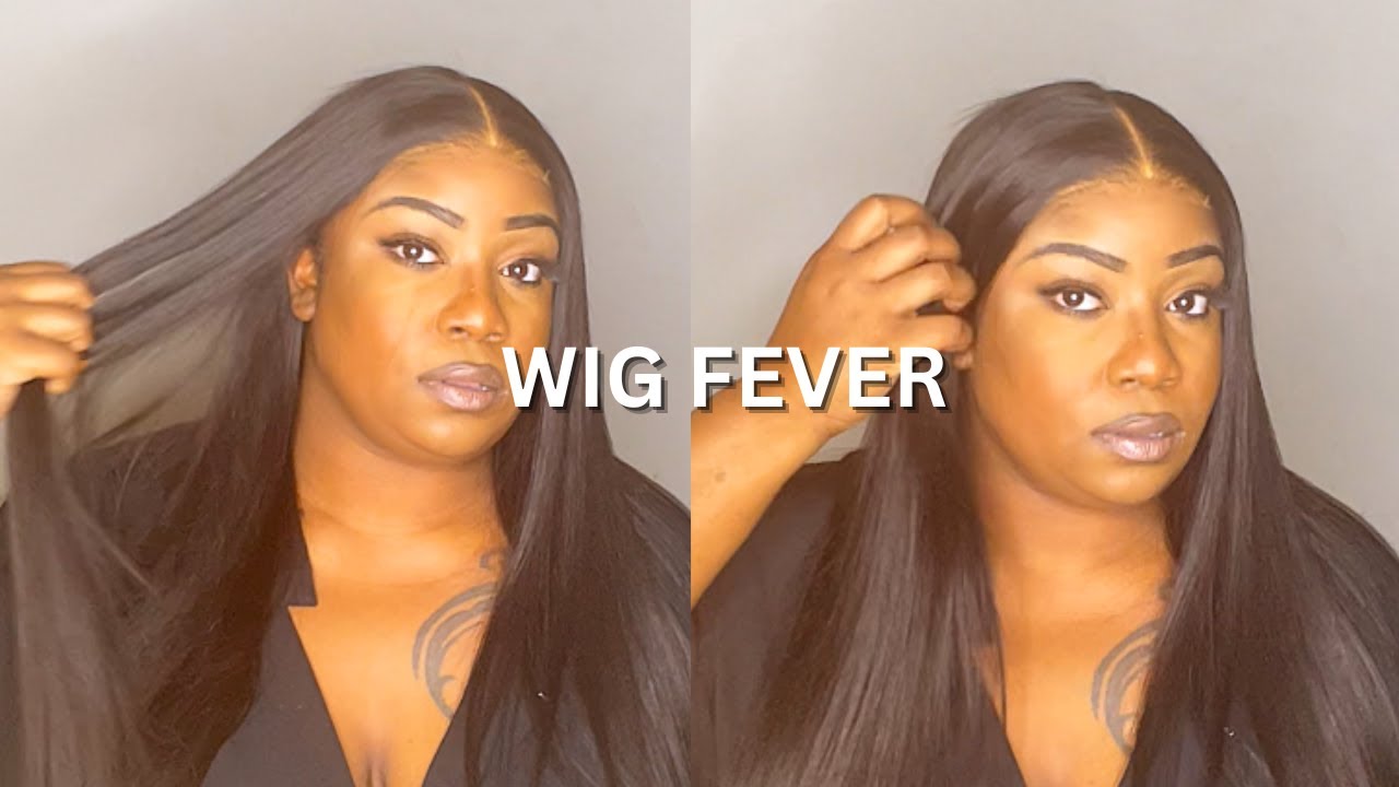 PRE-BLEACHED, PRE-PLUCKED, PRE-CUT GLUELESS WIG! STRAIGHT, YAKI MASTERPIECE FT. WIGFEVER