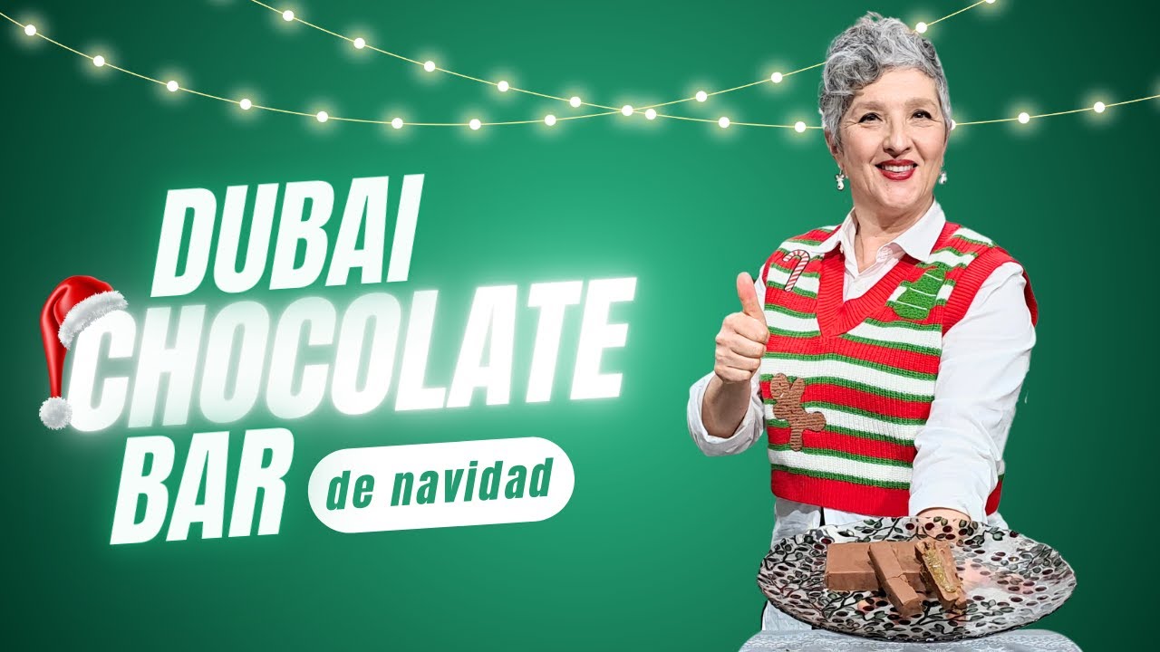 🍫 TURRÓN DE DUBAI CHOCOLATE BAR 🍫 con Thermomix® #TM6
