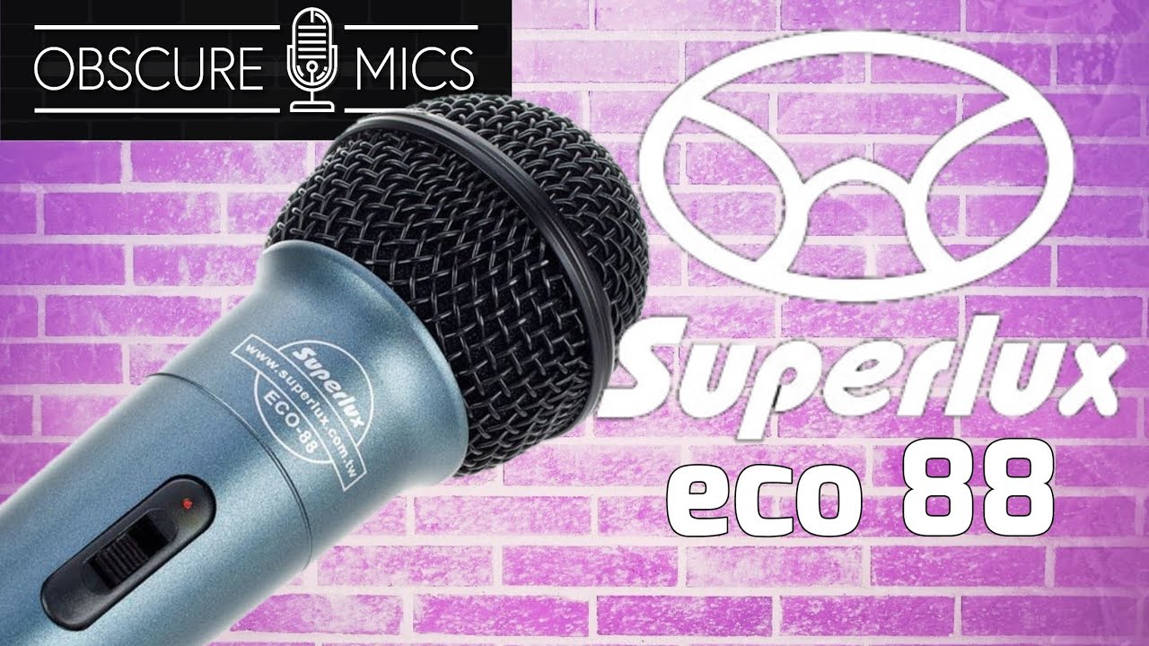 Не все бюджетные микрофоны одинаковы — Superlux Eco-88s