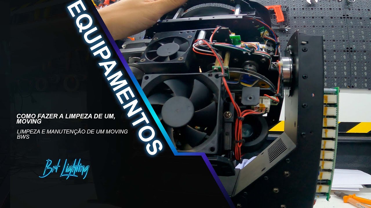 MANUTENÇÃO E LIMPEZA MOVING BEAM BWS - Pt1