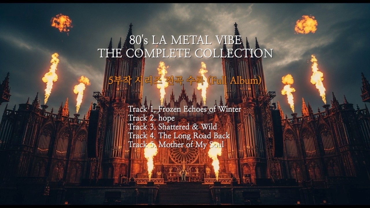 [Full Album] 우리가 사랑한 메탈 - 80's LA Metal Vibe (5 Songs) / 스트레스 해소용 드라이브 뮤직