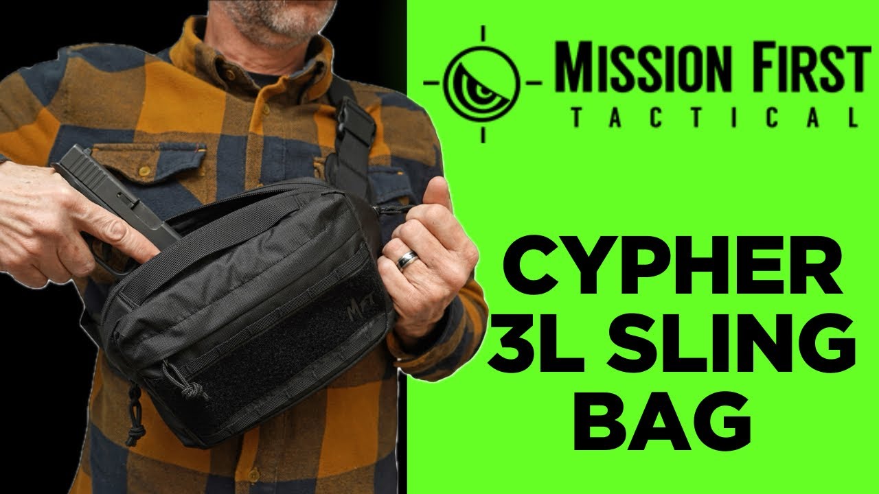 Обзор сумки-слинга MFT CYPHER 3L EDC | Сумка для повседневного ношения со скрытым карманом для ор...