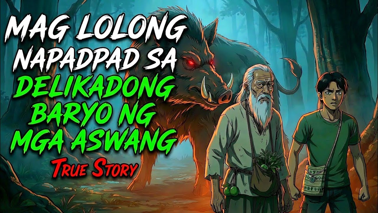 MAG LOLONG NAPADPAD SA BARYO NG MGA ASWANG l True Story