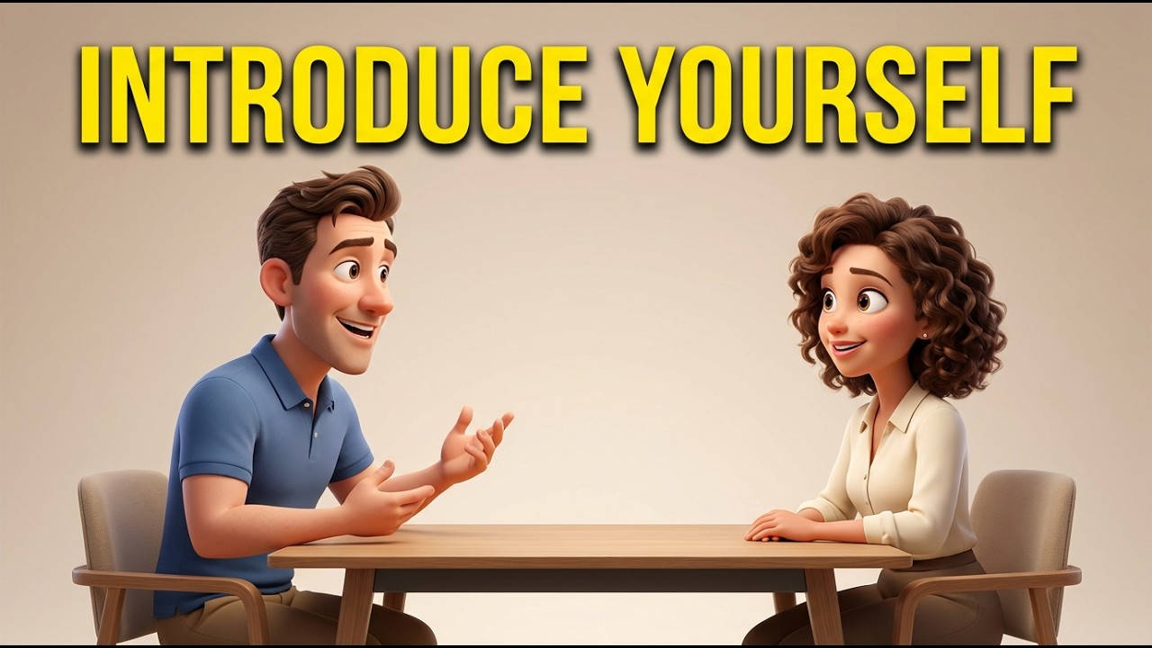 Daily English Speaking Practice | How I Introduce Myself in English | A1 Beginner Conversation
