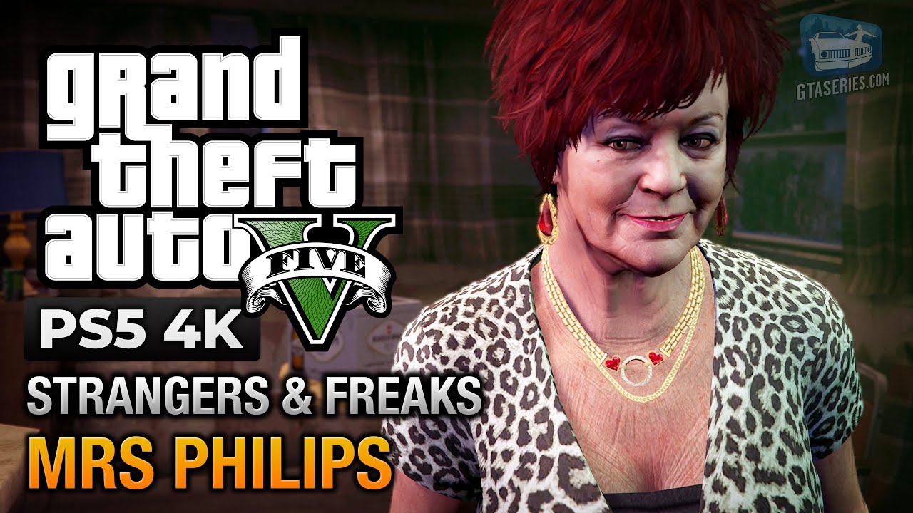 GTA 5 PS5 - Pani Philips [Strangers & Freaks - 4K 60fps]