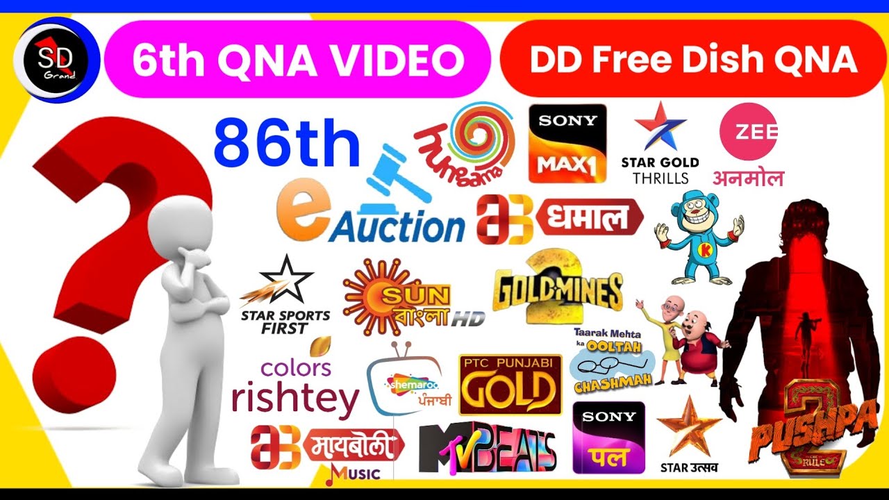 SD Grand Annual E Auctions Special | QNA Video Ep 6 😍 | DD Free Dish New Update Today