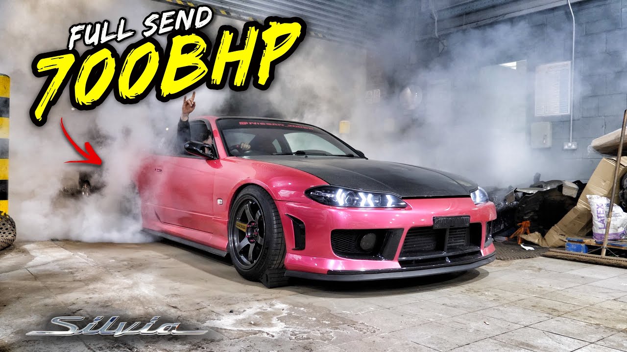 HE ABSOLUTELY SENT THE UKS CRAZIEST 700BHP NISSAN SILVIA S15!