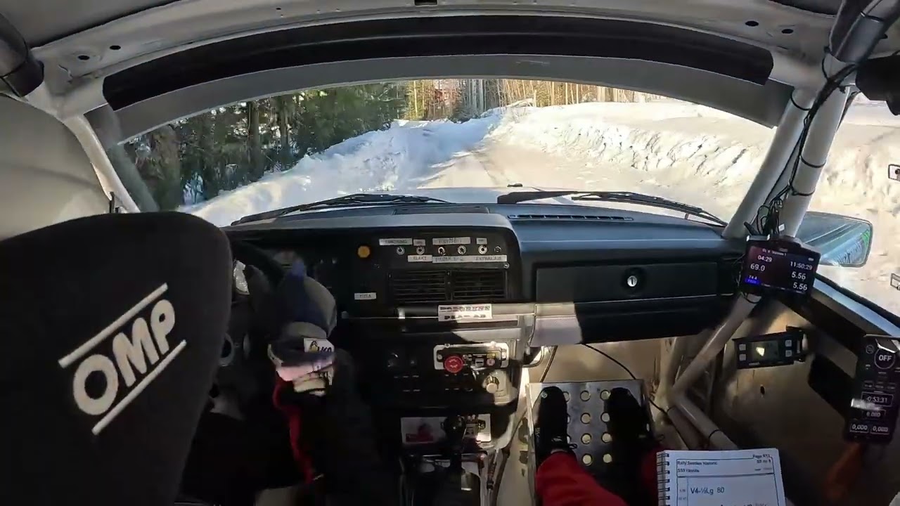 Rally Sweden Historic 2025 SS Vännäs