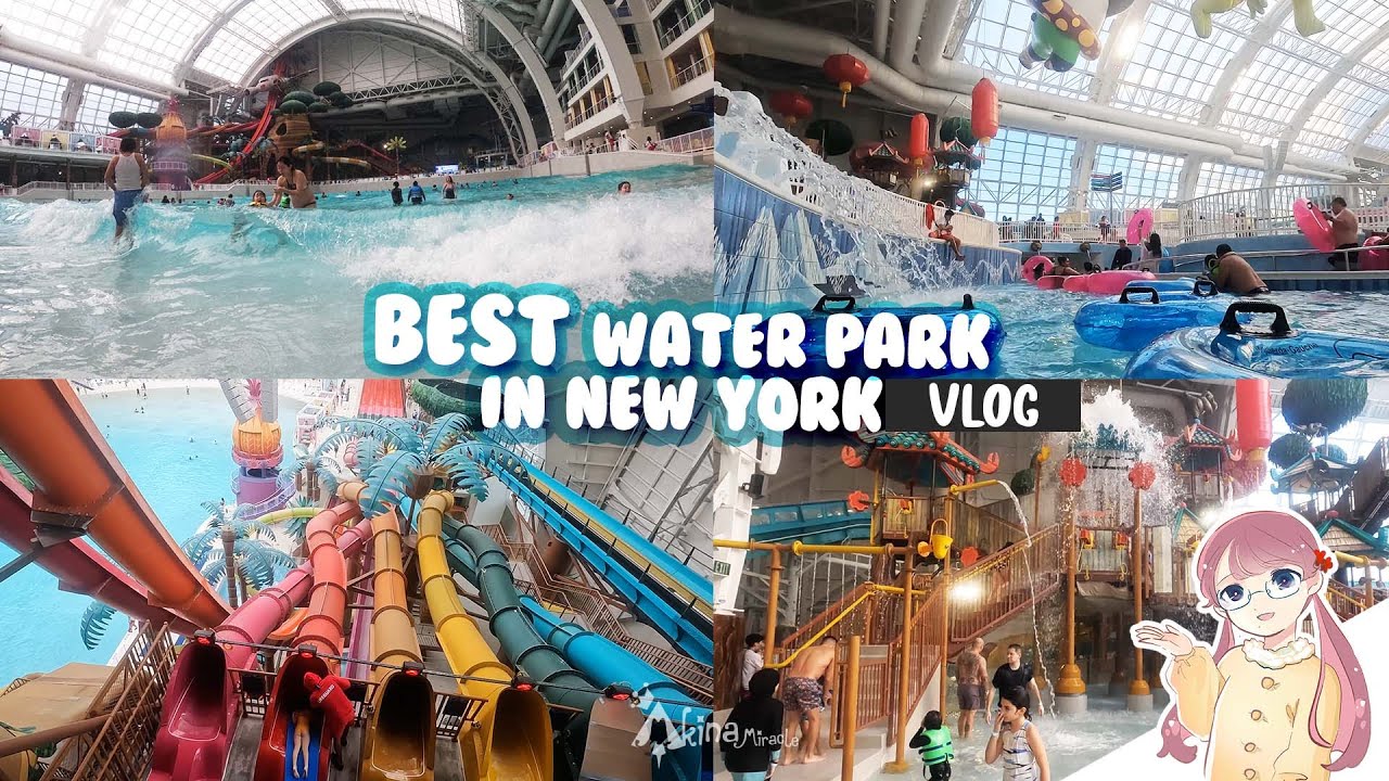 AMERICAN DREAMS WATER PARK, Best Water Park in New Jersey ✨Vlog