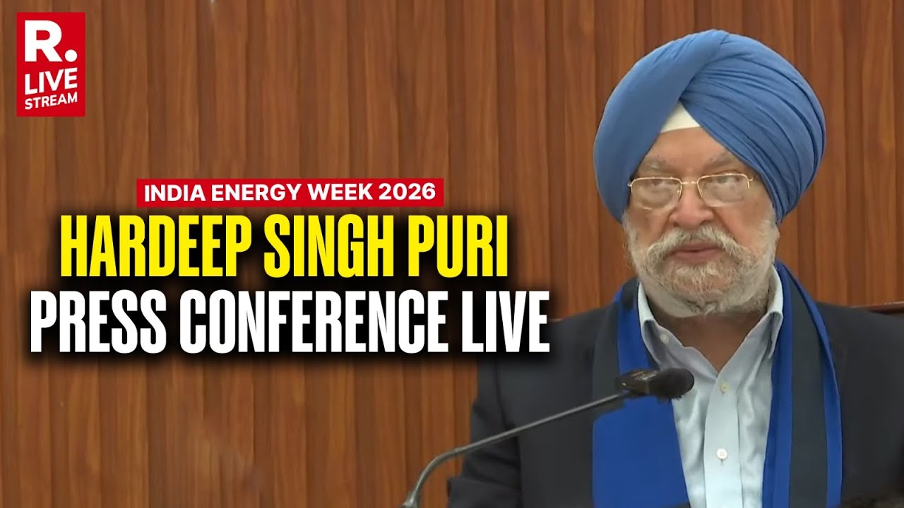 LIVE: Union Minister Hardeep Singh Puri's Curtain-Raiser Press Conference For India Energy Week 2026