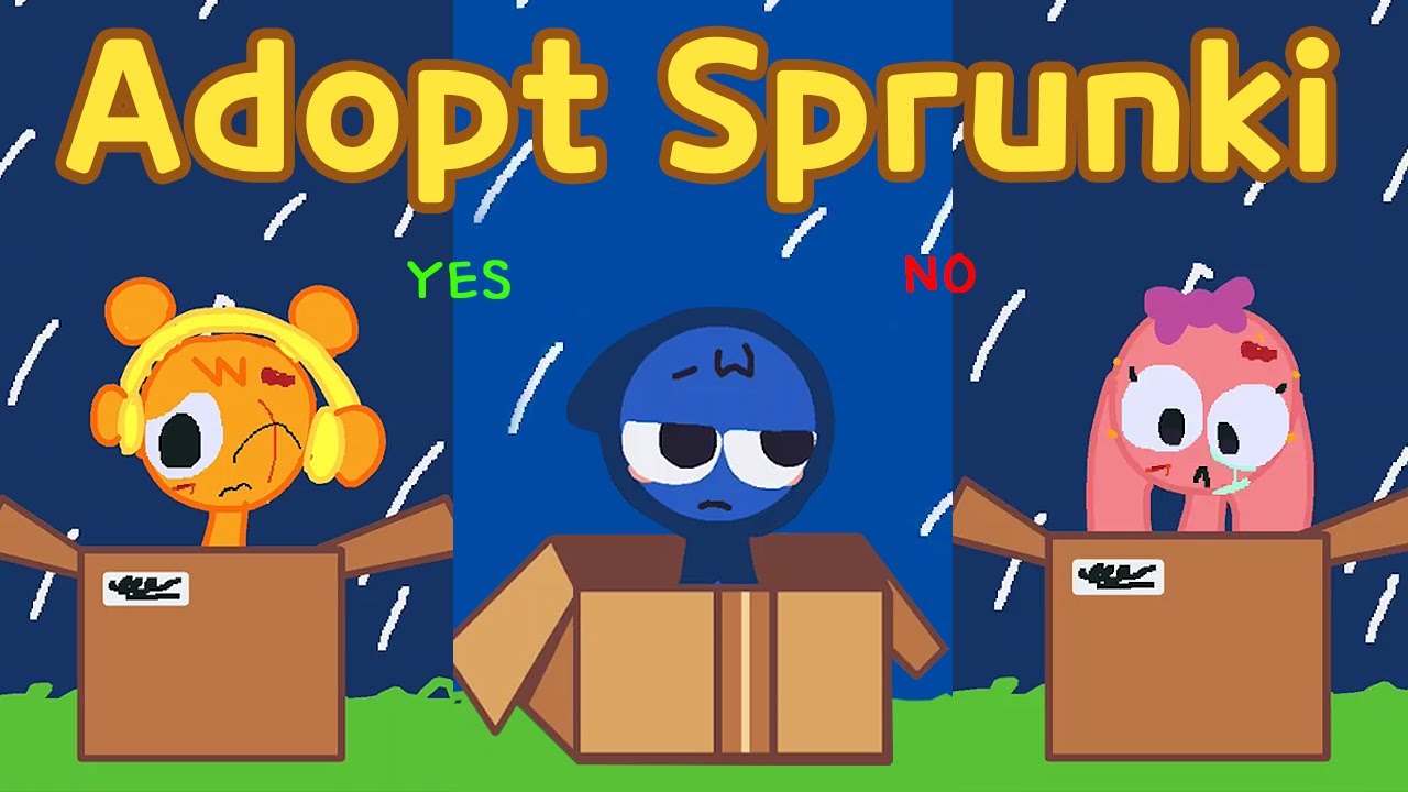 스프런키 입양해서 돌봐줘요! 모바일게임 Adopt Sprunki