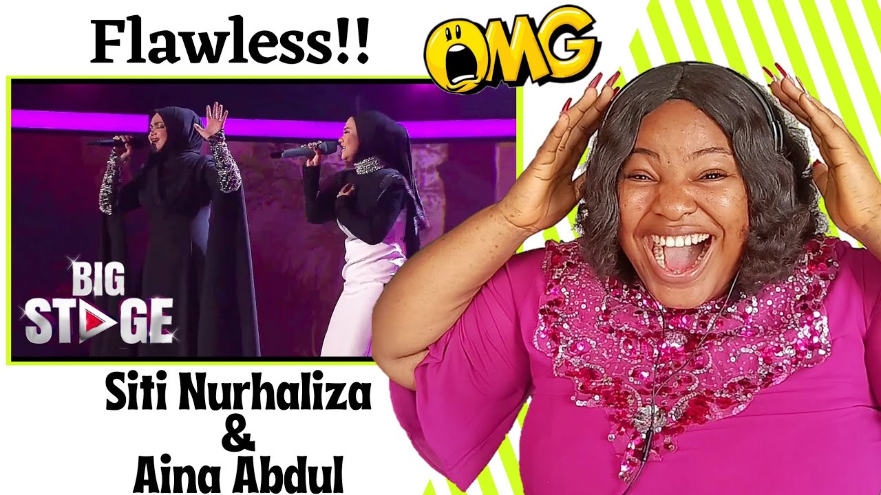 Siti Nurhaliza and Aina Abdul - Purnama Merindu & Semalam [Big Stage 2022] | SINGER REACTION
