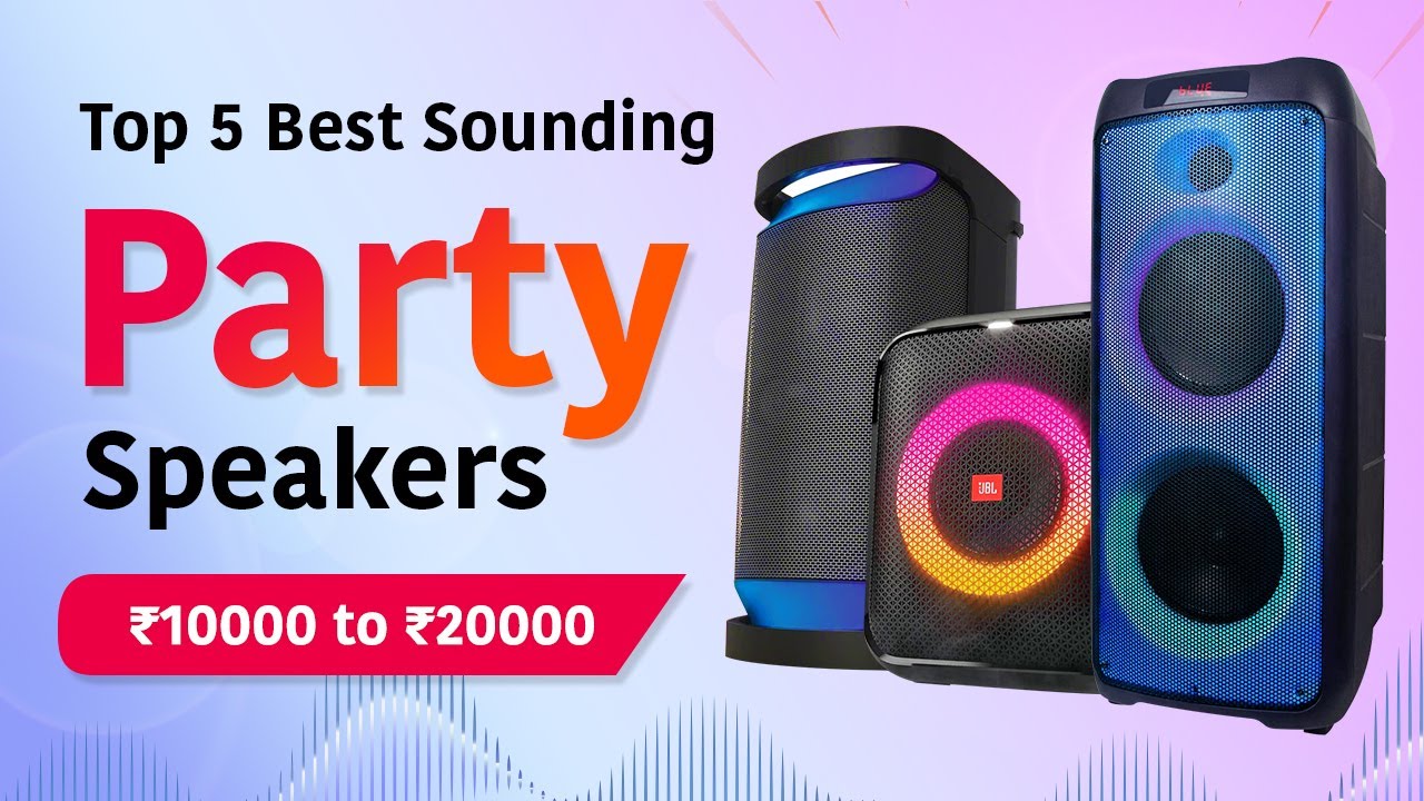 Top 5 Best Budget Karaoke Speakers in India ⚡ 2024 // Best Party Speakers Under ₹10000 to ₹20000 Rs