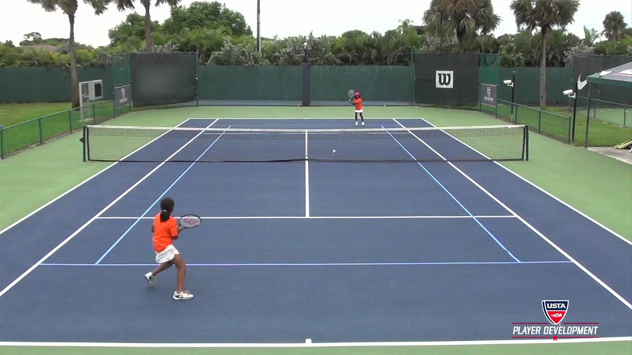 10 and Under Tennis Skill | 60 Orange Advance Point Play