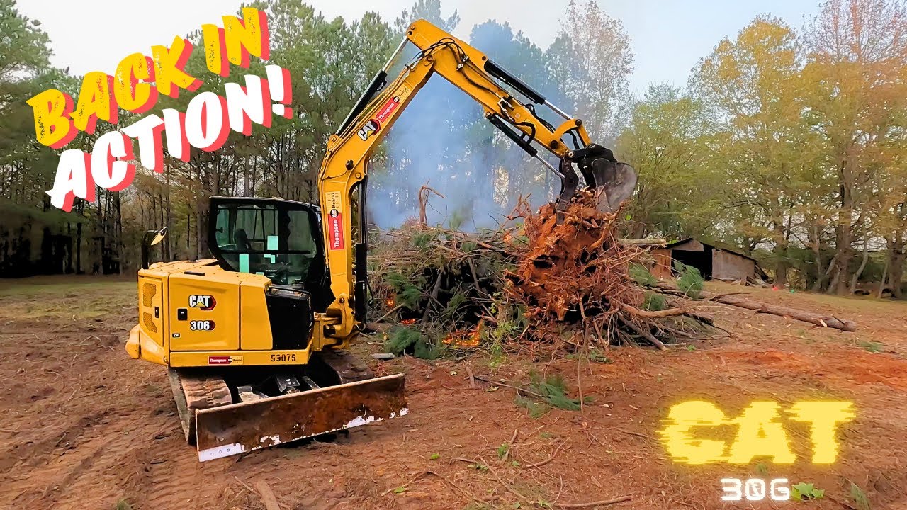 I'm Back In A Cat 306!  I ran the dog out of it