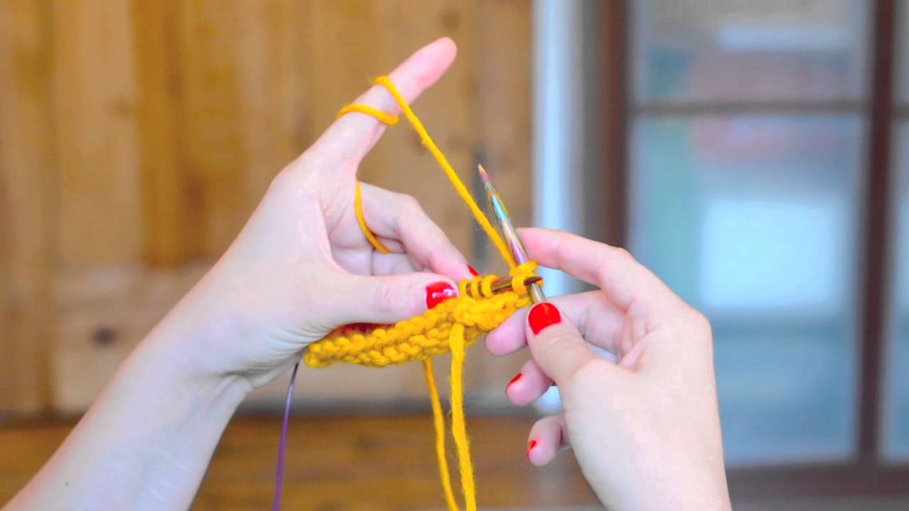 *Stricken Basics* Linke Maschen, Abketten, Anfängerkurs Teil 2