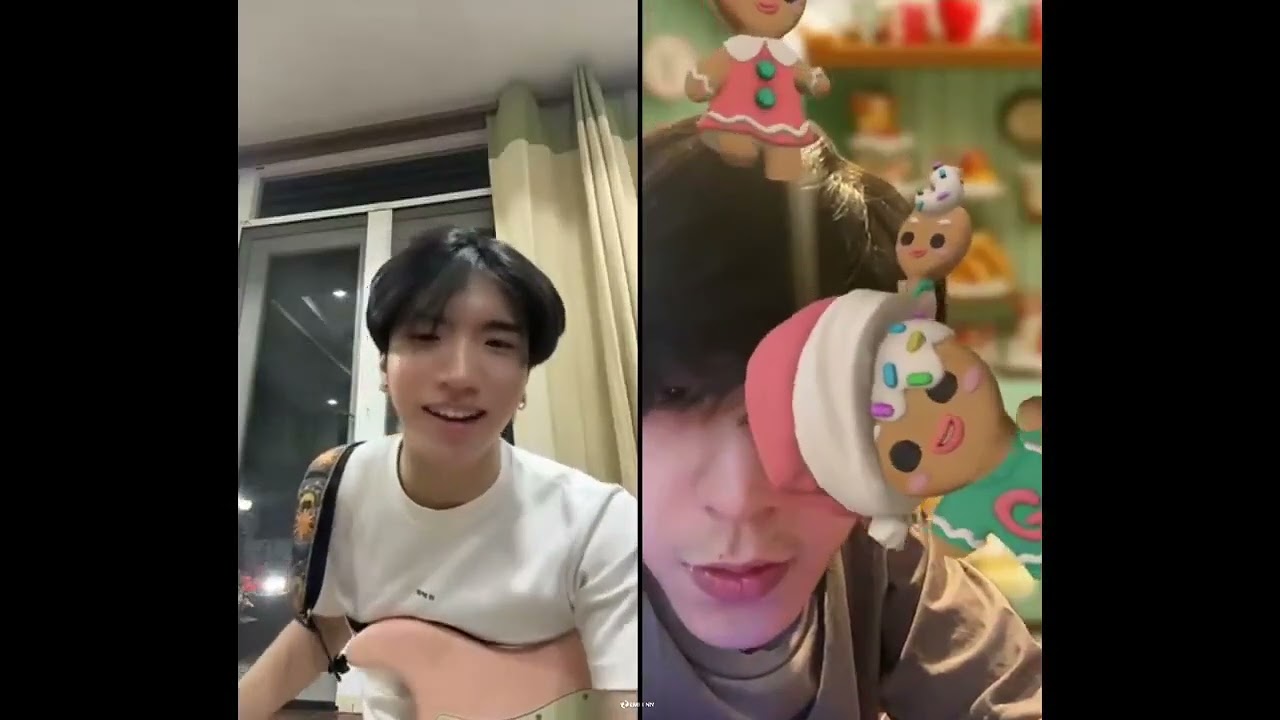 26.12.24  Tiktok Live : keen_keno & sea_ta_lay #ซีคีน มาไลฟ์ติ๊กต๊อกคู่กันครั้งแรก🎄💙🧡