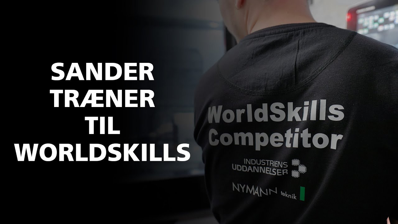 Sander træner til WorldSkills 1